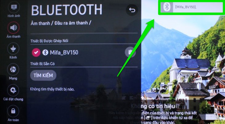 Hướng dẫn kết nối loa bluetooth trên Smart tivi LG 2018