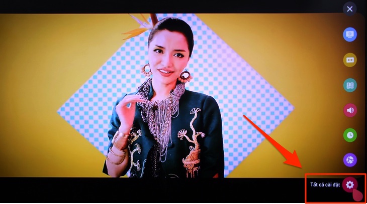 chọn Tất cả cài đặt