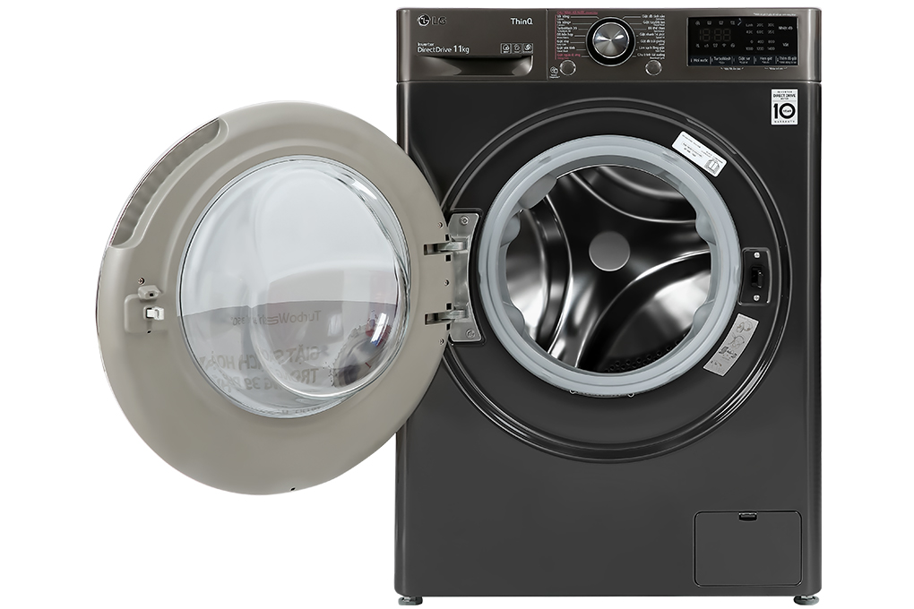 Mặc áo mới cho phòng giặt - Máy giặt LG FV1411S3B 11kg giá rẻ vô địch