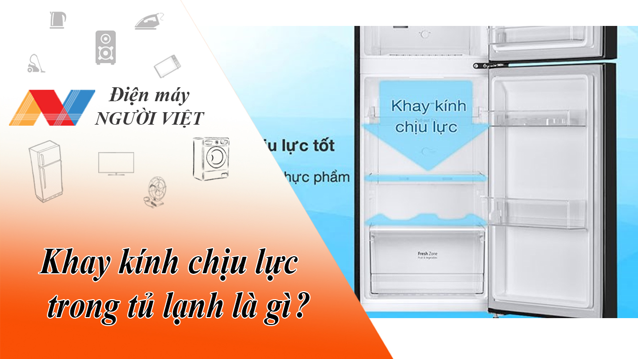 Khay kính chịu lực trong tủ lạnh là gì? Có những lợi ích gì?