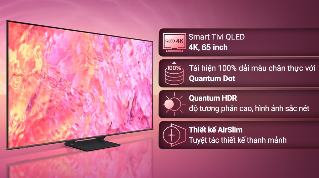 Thông số kích thước tivi 65 inch của các hãng bán chạy nhất hiện nay