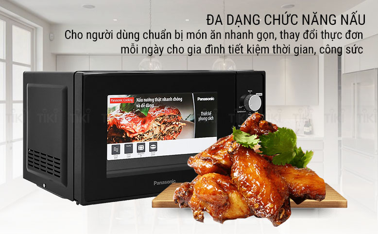 Hướng Dẫn Cách Nướng Gà Bằng Lò Vi Sóng Panasonic