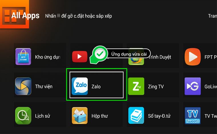 Cách cài ứng dụng file APK cho Smart tivi TCL