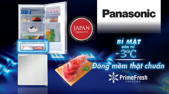 Tìm Hiểu Về Ngăn Cấp Đông Mềm Trên Tủ Lạnh Panasonic