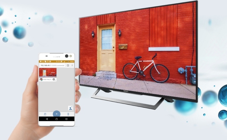 Cách kết nối điện thoại Android với tivi Sony thông dụng nhất 