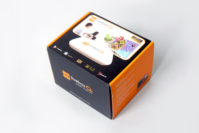 Ảnh thực tế thiết bị xem phim HD trực tuyến Livebox Q