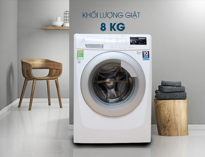 Có những loại máy giặt Electrolux 8 kg nào ?