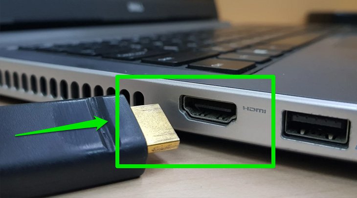Hướng dẫn kết nối tivi với laptop qua cổng HDMI