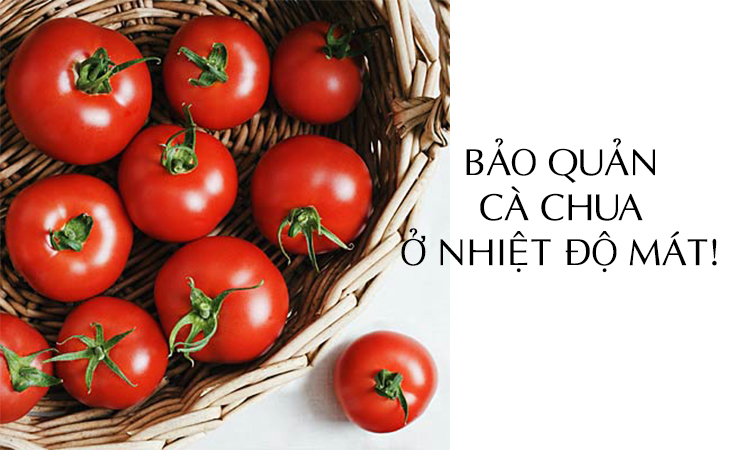 Tại sao không nên cho cà chua vào tủ lạnh?