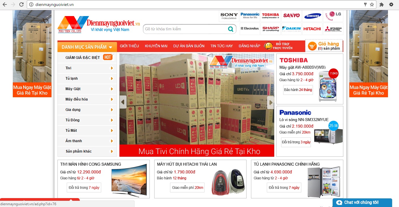 NÊN MUA TIVI TRÊN MẠNG HAY ĐẾN SIÊU THỊ ĐIỆN MÁY