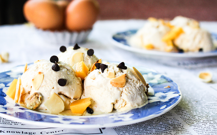 Cách làm kem dừa bằng máy xay sinh tố