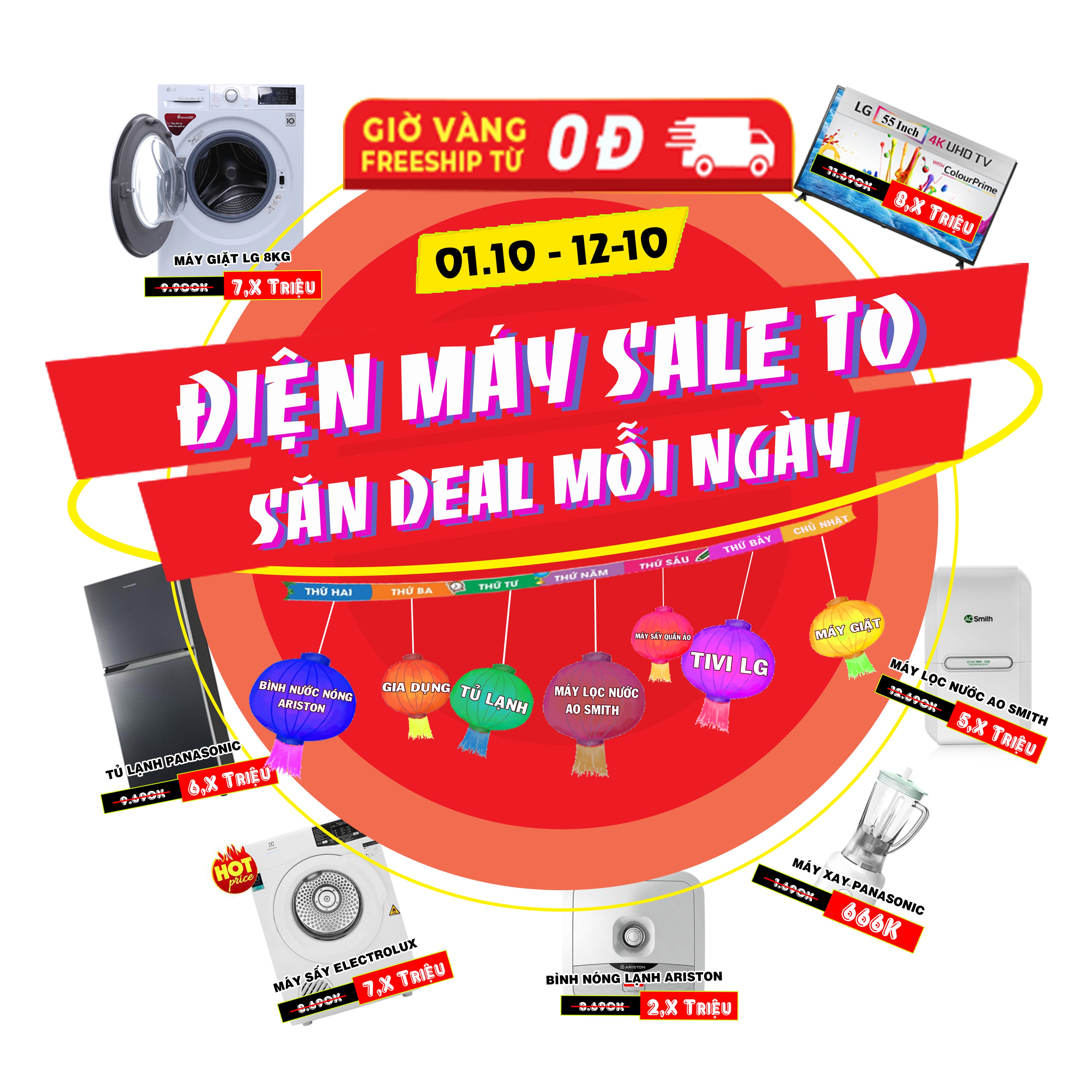 Săn Sale Sập Sàn - Muôn Vàn Ưu Đãi Chỉ Trong Tháng 10 Này 