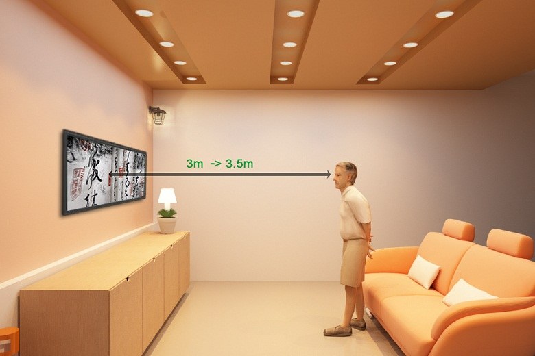 Cách Tính Khoảng Cách Tối Ưu Để Đặt Tivi