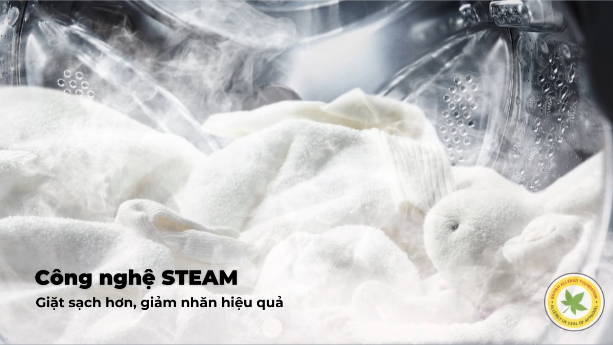 Công nghệ Steam - giặt sạch quần áo bằng hơi nước