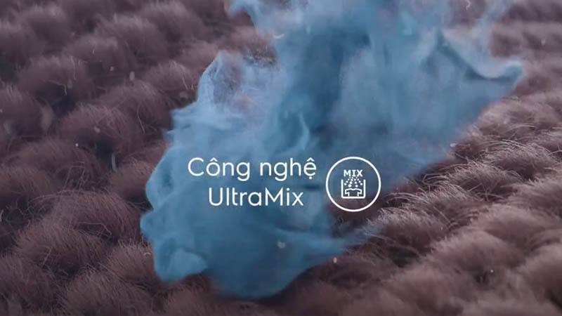 Công nghệ UltraMix - Tạm biệt cặn chất giặt tẩy