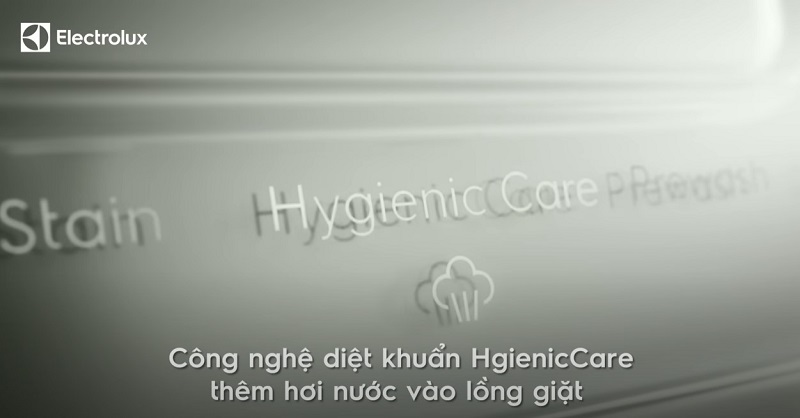 Công nghệ giặt hơi nước HygienicCare