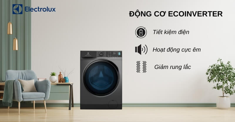 Động cơ EcoInverter tiết kiệm 50% điện năng