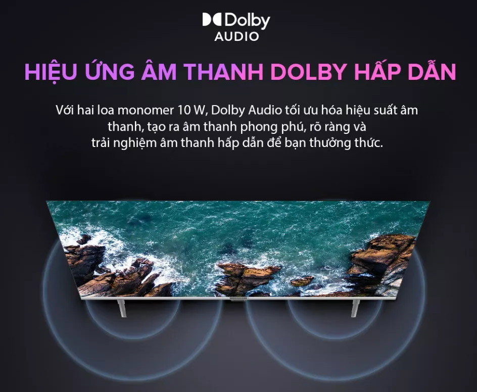 Hiệu ứng âm thanh Dolby tuyệt vời