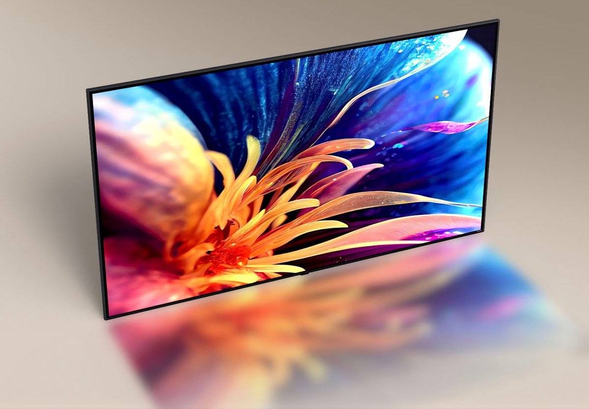 Tivi LG 4K 65 inch 65QNED80TSA có thiết kế màn hình mỏng đẹp mắt