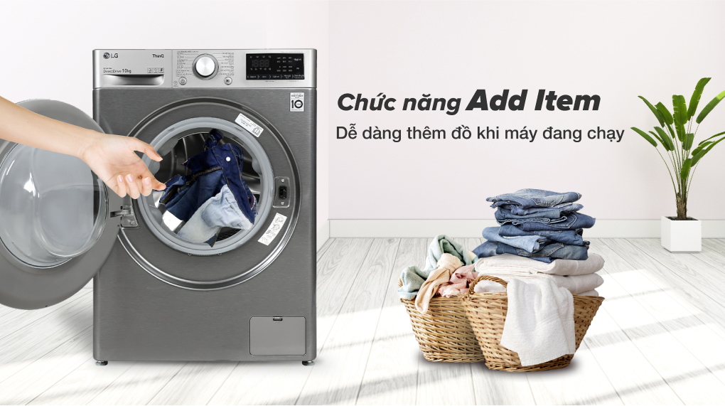 Hạn chế việc sót quần áo khi giặt với tính năng Add Item