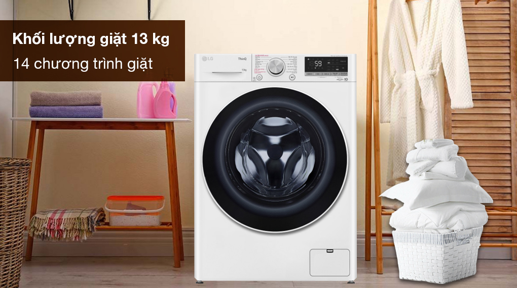 Máy Giặt LG - Khối Lượng Lớn và Chương Trình Giặt Đa Dạng