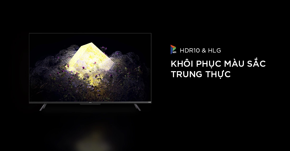 Tivi coocaa tái tạo hình ảnh chuẩn HDR10 & HLG ấn tượng