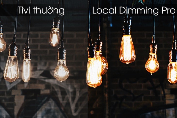 Làm mờ cục bộ Local Dimming