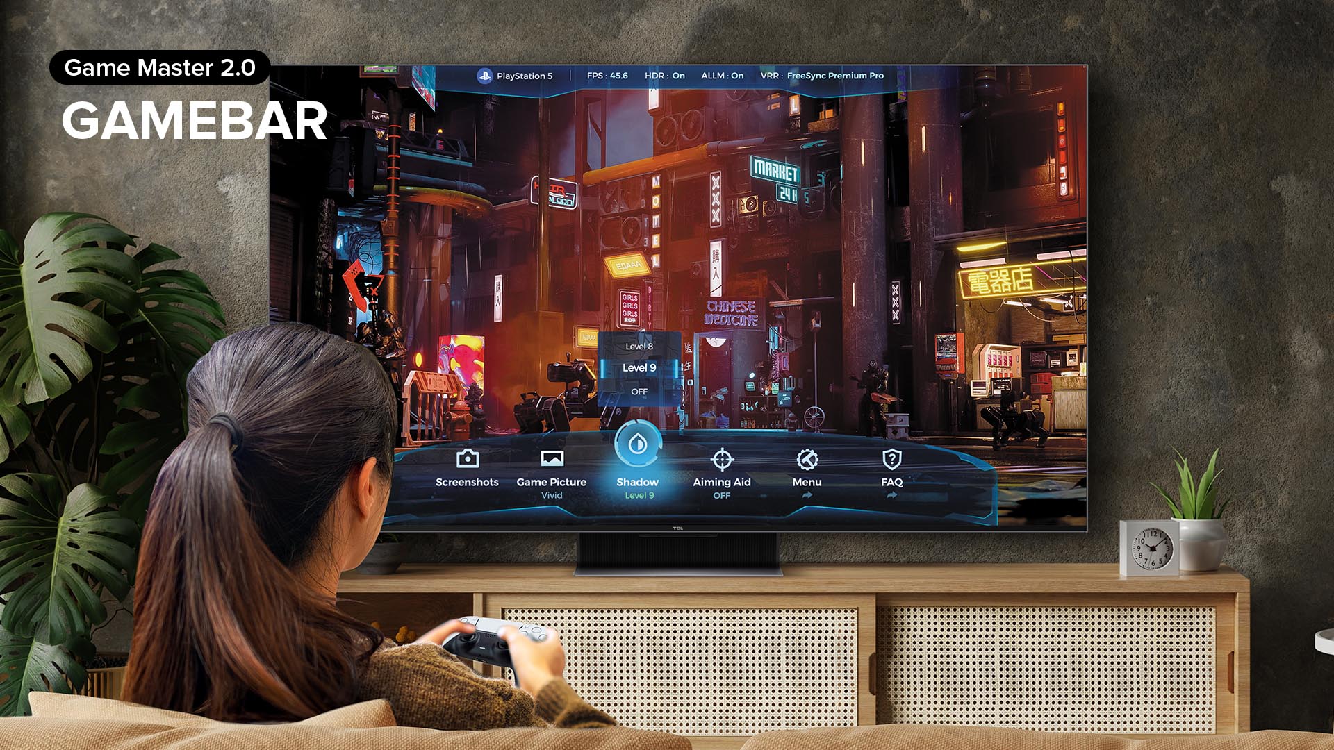 Tivi TCL 75 Inch Khám phá trải nghiệm chơi game