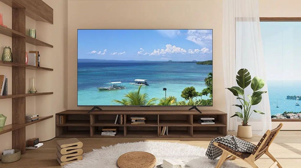 Google Tivi TCL 75P79B Pro 4K 75 Inch gây ấn tượng với thiết kế không viền hiện đại