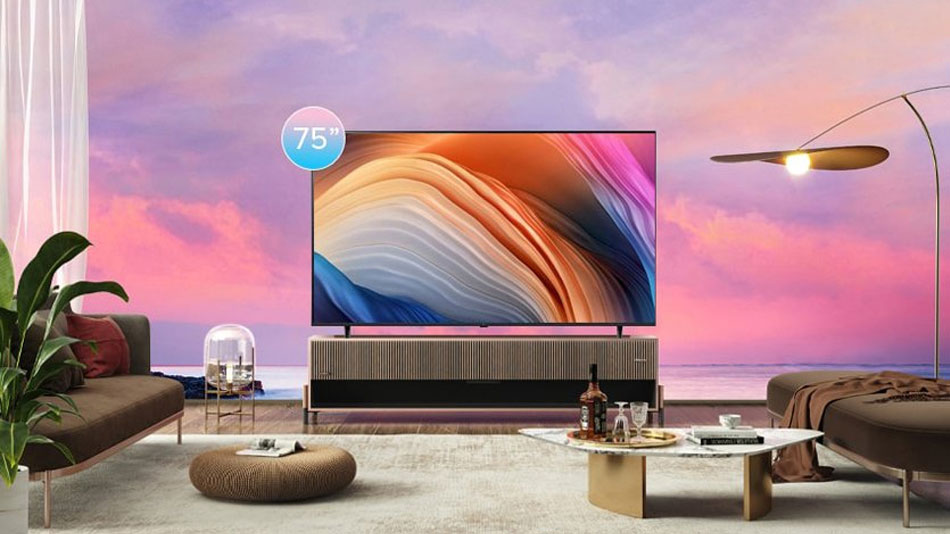 Trải nghiệm đắm chìm với Smart Tivi LG 75 inch 75UT9050PSB: Màn hình lớn và viền siêu mỏng