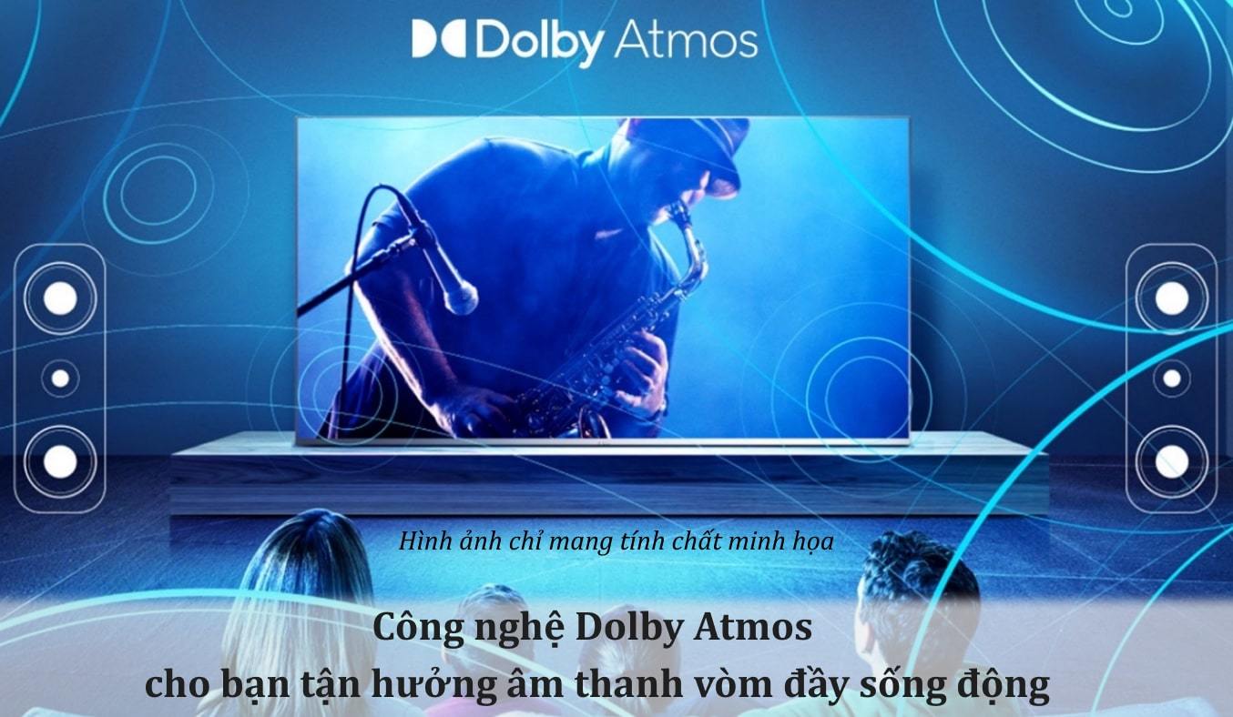 Công nghệ Dolby Atmos cho bạn tận hưởng âm thanh vòm đầy sống động