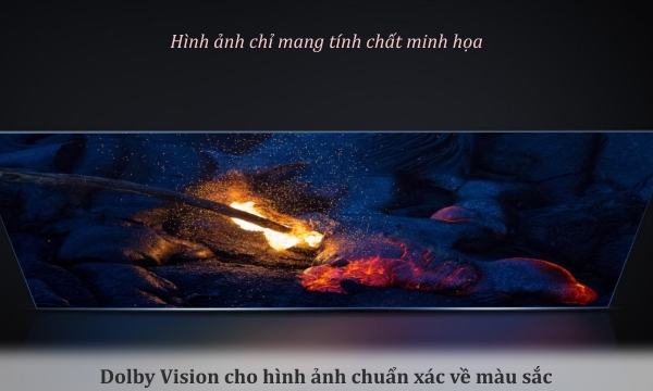 Dolby Vision cho hình ảnh chuẩn xác về màu sắc