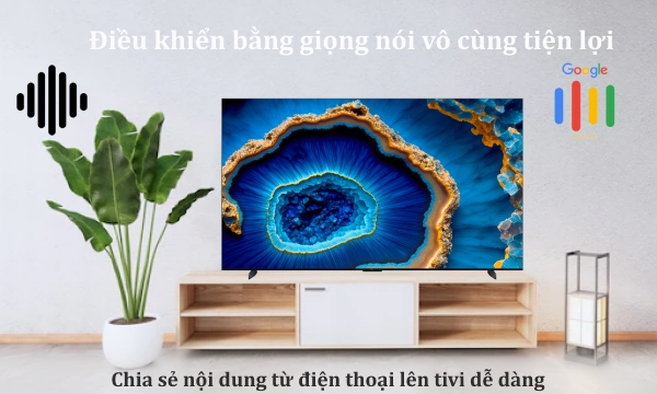 ​​​​​​​Điều khiển bằng giọng nói vô cùng tiện lợi