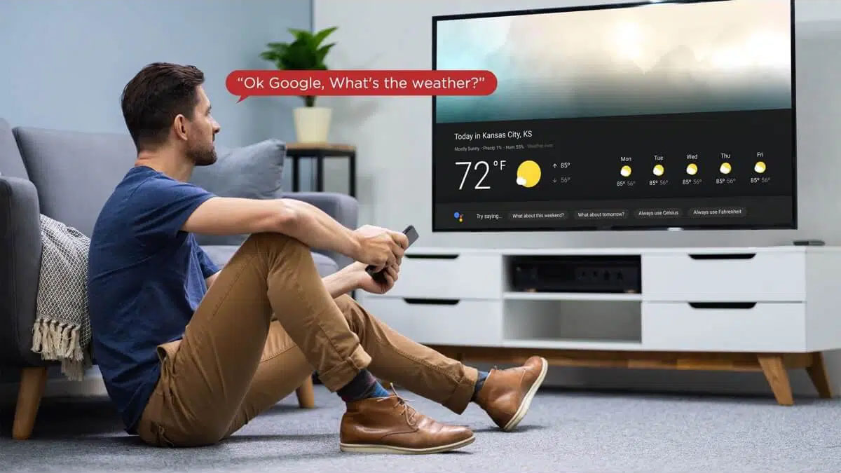 Tivi TCL 32 Inch HD 32S5400A – Điều khiển dễ dàng với Google Assistant