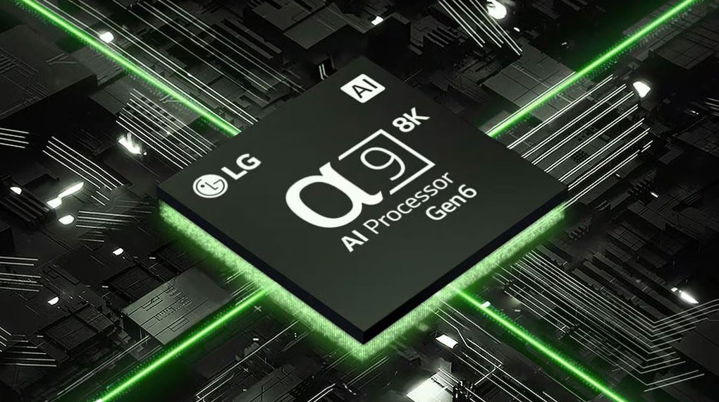 Bộ xử lý AI α9 8K Gen6 bứt phá độ sáng
