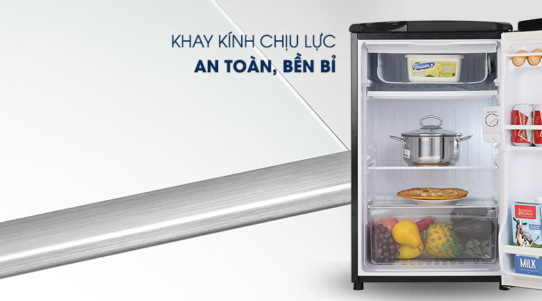 An toàn và bền bỉ với khay kính chịu lực